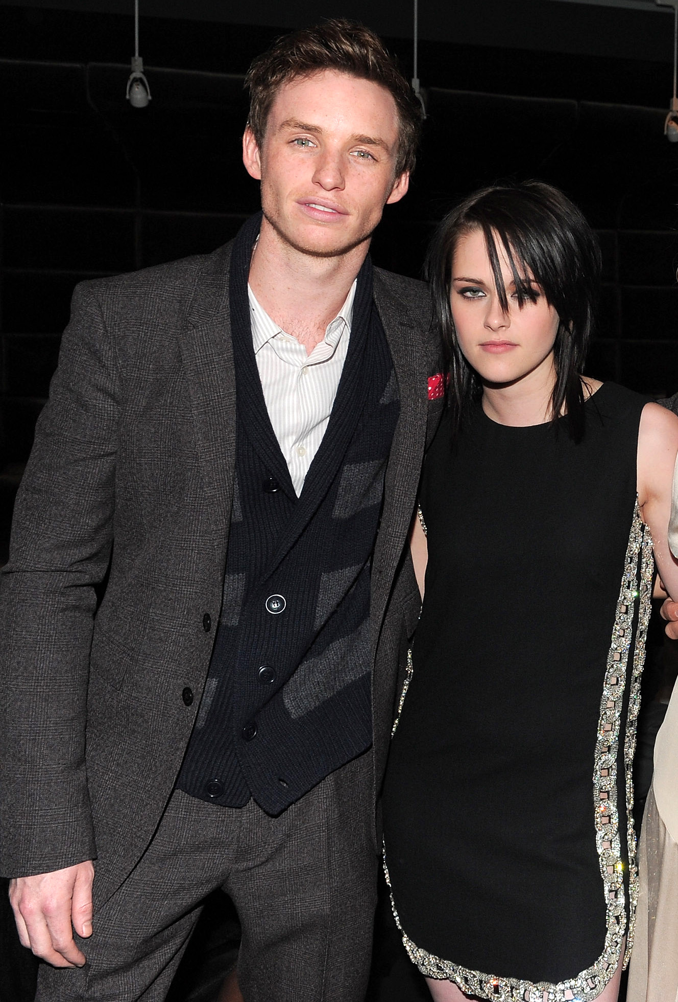 Eddie Redmayne and Kristen Stewart at the LA premiere of ‘The Yellow Handkerfchief,’ February 18, 2010