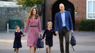 Princess Charlotte and Prince George Look Super Cute Going Back To School - See All The Pics!