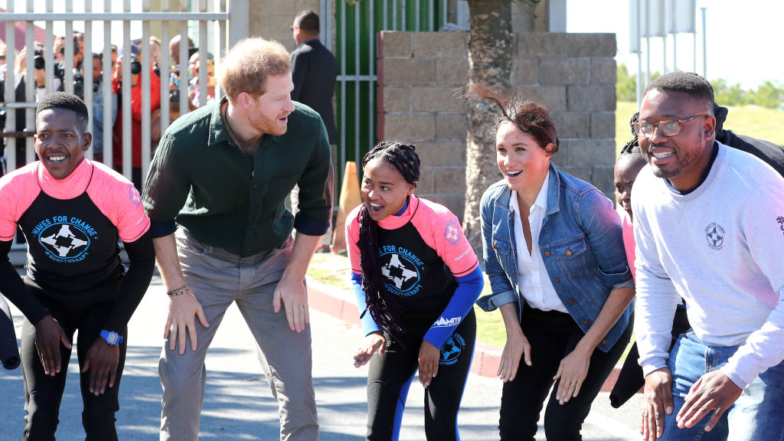 Meghan Markle And Prince Harry Bring All The Smiles For Beach Visit On Royal Tour