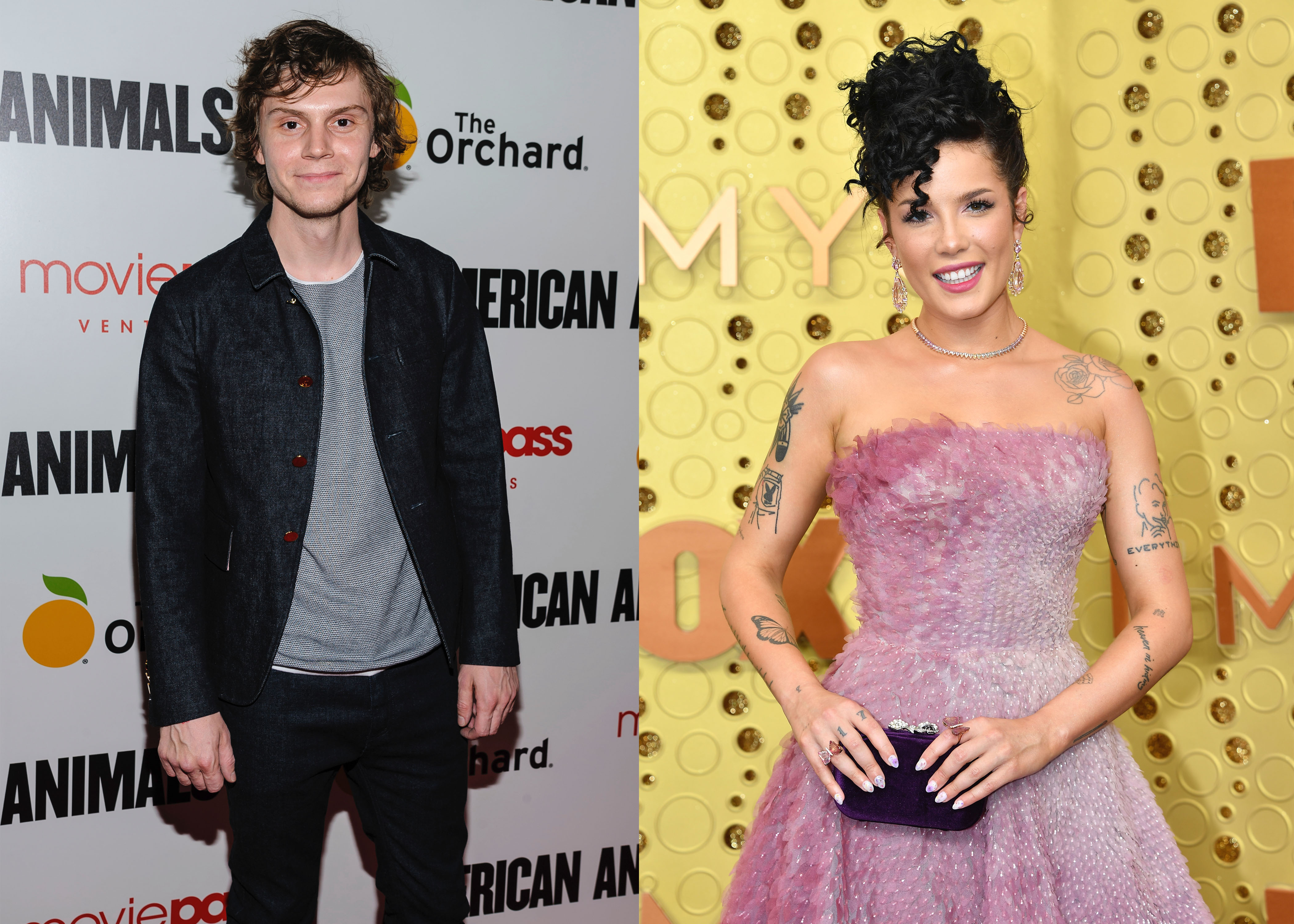 Halsey and Evan Peters are reportedly dating. (Credit: AP)