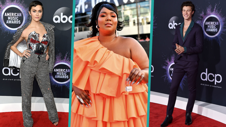 2019 American Music Awards Fashion Is All About The Sparkle And Shine