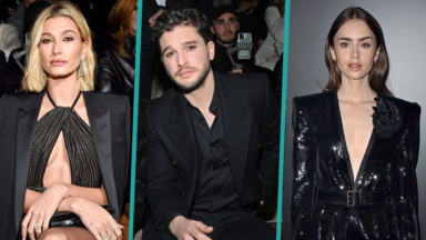 Kit Harington, Hailey Bieber And More Step Out In Style For Saint Laurent Paris Fashion Show