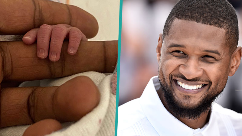 Usher Welcomes Baby Girl With Girlfriend Jenn Goicoechea