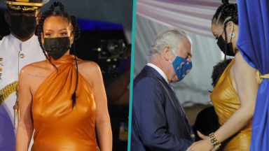 Rihanna Stuns In Ceremony To Become ‘National Hero’ in Barbados And Meets Prince Charles