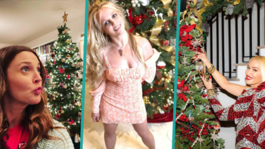 Gwen Stefani, Britney Spears and More Stars Celebrating Christmas
