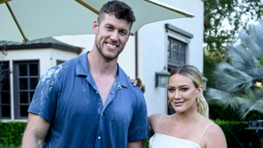 Hilary Duff Co-Hosting 'The Bachelor' For Clayton Echard's First Group Date (Photos)