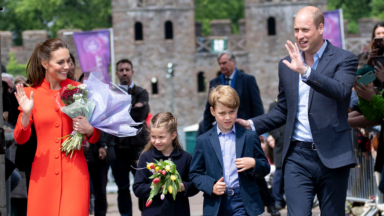 Prince George & Princess Charlotte's Jubilee Outing In Wales With Kate Middleton & Prince William