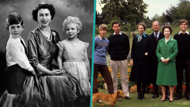 Queen Elizabeth's Life As A Mother To Prince Charles, Princess Anne, Prince Andrew & Prince Edward In Photos