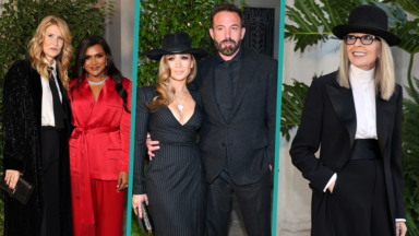 Diane Keaton, Mindy Kaling, Jennifer Lopez & More Celebrities Stun For Ralph Lauren Fashion Show