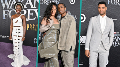 ‘Black Panther: Wakanda Forever’ World Premiere Photos: Rihanna, Regé-Jean Page, Lupita Nyong'o & More!
