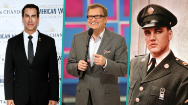 Drew Carey, Elvis Presley, Rob Riggle And More Stars Who Are U.S. Veterans