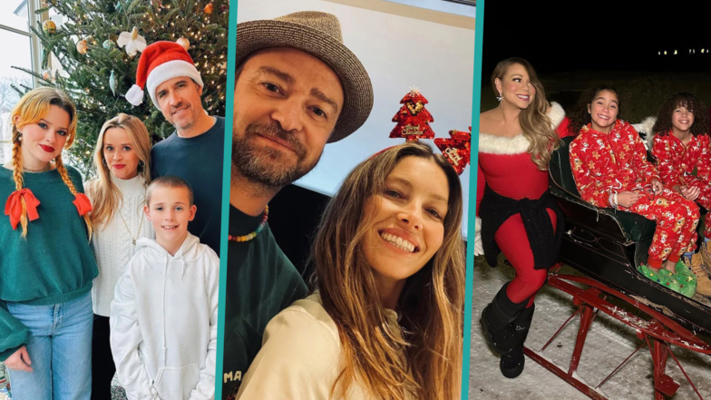 How Reese Witherspoon, Justin Timberlake, Mariah Carey & More Stars Are Celebrating Christmas