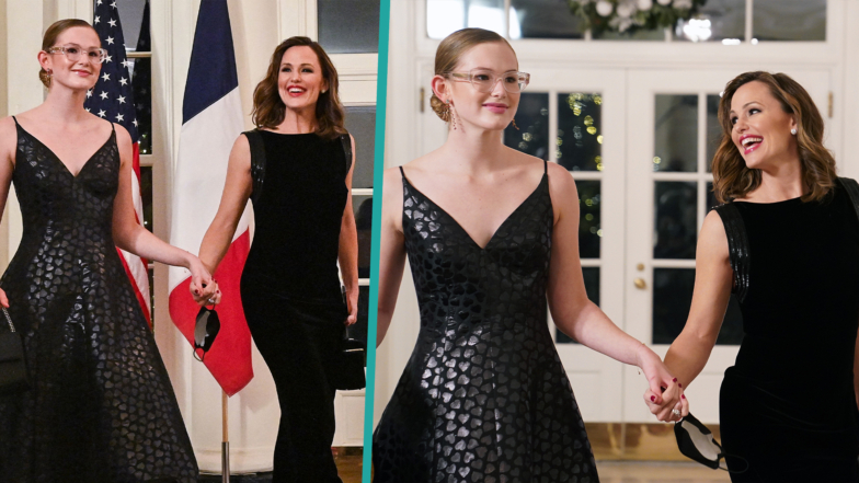 Jennifer Garner & Daughter Violet Affleck Stun At White House State Dinner