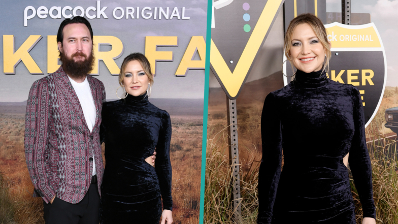 Kate Hudson Has Date Night w/ Fiancé At Star Studded Poker Face Premiere