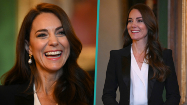 Kate Middleton Is All Smiles As She Stuns In Chic Blazer At Royal Engagement At Windsor Castle