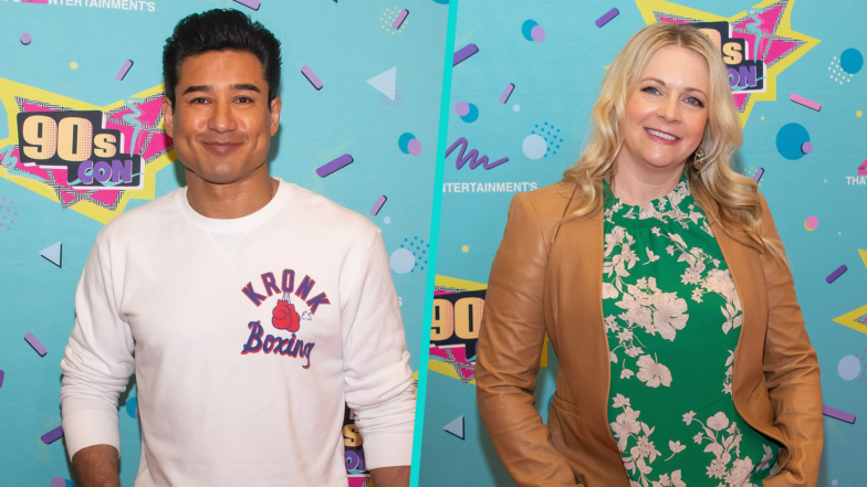 Mario Lopez, Melissa Joan Hart & More Celebs Attend 90s Con