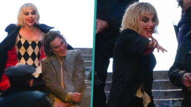 Lady Gaga & Joaquin Phoenix Film 'Joker: Folie à Deux' In NYC