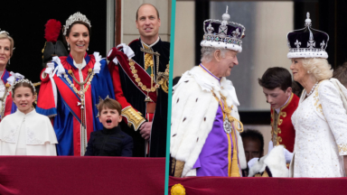 Prince Louis Makes Funny Faces & Other Balcony Moments From King Charles Coronation