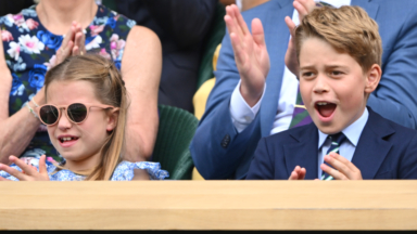 Prince George & Princess Charlotte Join Parents Kate Middleton & Prince William At Wimbledon