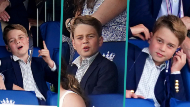 Prince George Has Every Emotion During Cricket Game With Prince William