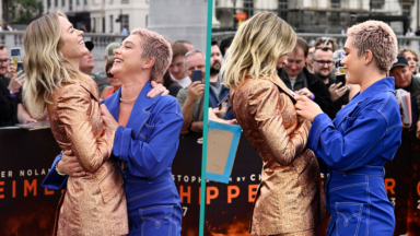 Florence Pugh Protects Emily Blunt Amid A Wardrobe Malfunction: See The Pics