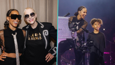 Alicia Keys Joined By Her Child & Annie Lennox At Final Keys To The Summer Performance