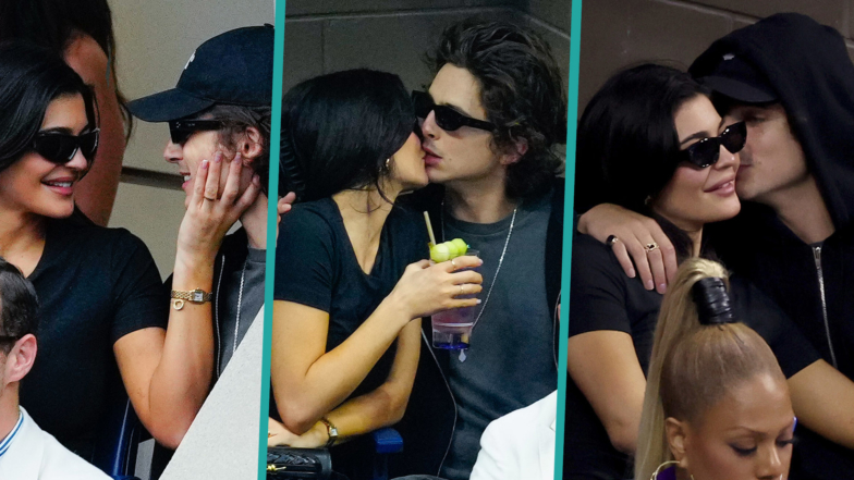 Kylie Jenner & Timothée Chalamet Pack On The PDA at US Open