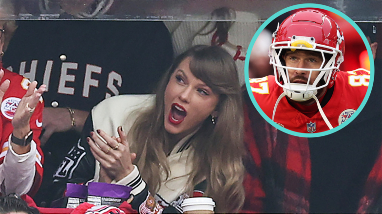 Taylor Swift Cheers On Boyfriend Travis Kelce At Kansas City Chiefs Vs. Cincinnati Bengals NYE Game