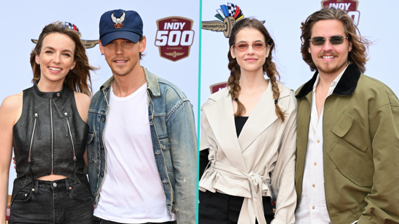 Austin Butler, Jodie Comer, Dylan Sprouse & More Celebs Attend Indy 500