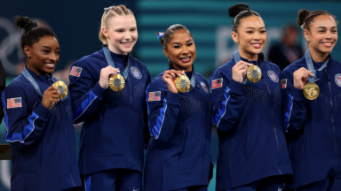 Simone Biles, Suni Lee, Jordan Chiles & Team USA Gymnasts Win Gold At 2024 Paris Olympics