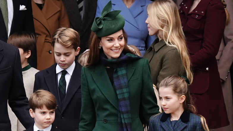 Kate Middleton All Smiles Joining Royal Family For Christmas Day Walk