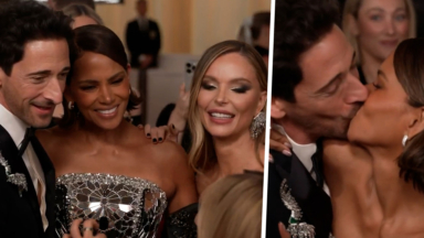 Halle Berry Got Permission From Georgina Chapman To Kiss Adrien Brody At 2025 Oscars (Exclusive)