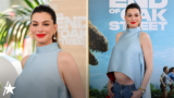 Anne Hathaway Breaks Down Maternity Fashion At 'The End Of Oak Street' Premiere