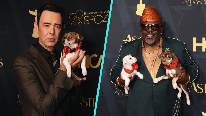 Colin Hanks, Cedric the Entertainer & More Snuggle With Adoptable Puppies At 2026 Astra TV Awards