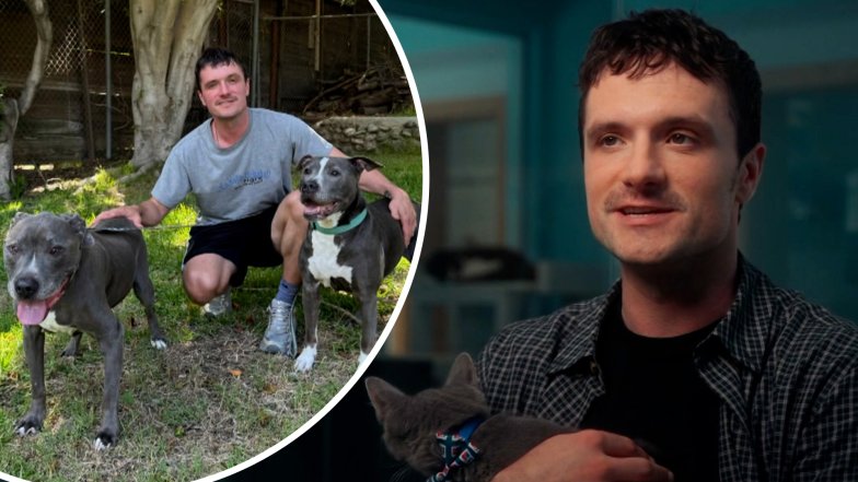 Josh Hutcherson Reflects On Adopting Pit Bull Who's Been By His Side Since First 'Hunger Games'