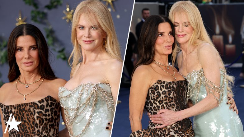 Nicole Kidman and Sandra Bullock Reunite On Red Carpet For 'Practical Magic 2' Premiere