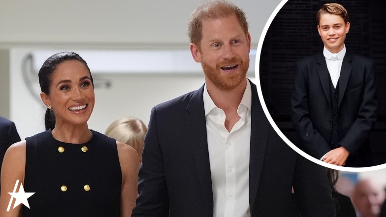 Prince Harry & Meghan Markle 'Surprised' By King's Letter As Prince George Attends 1st Day At Eton