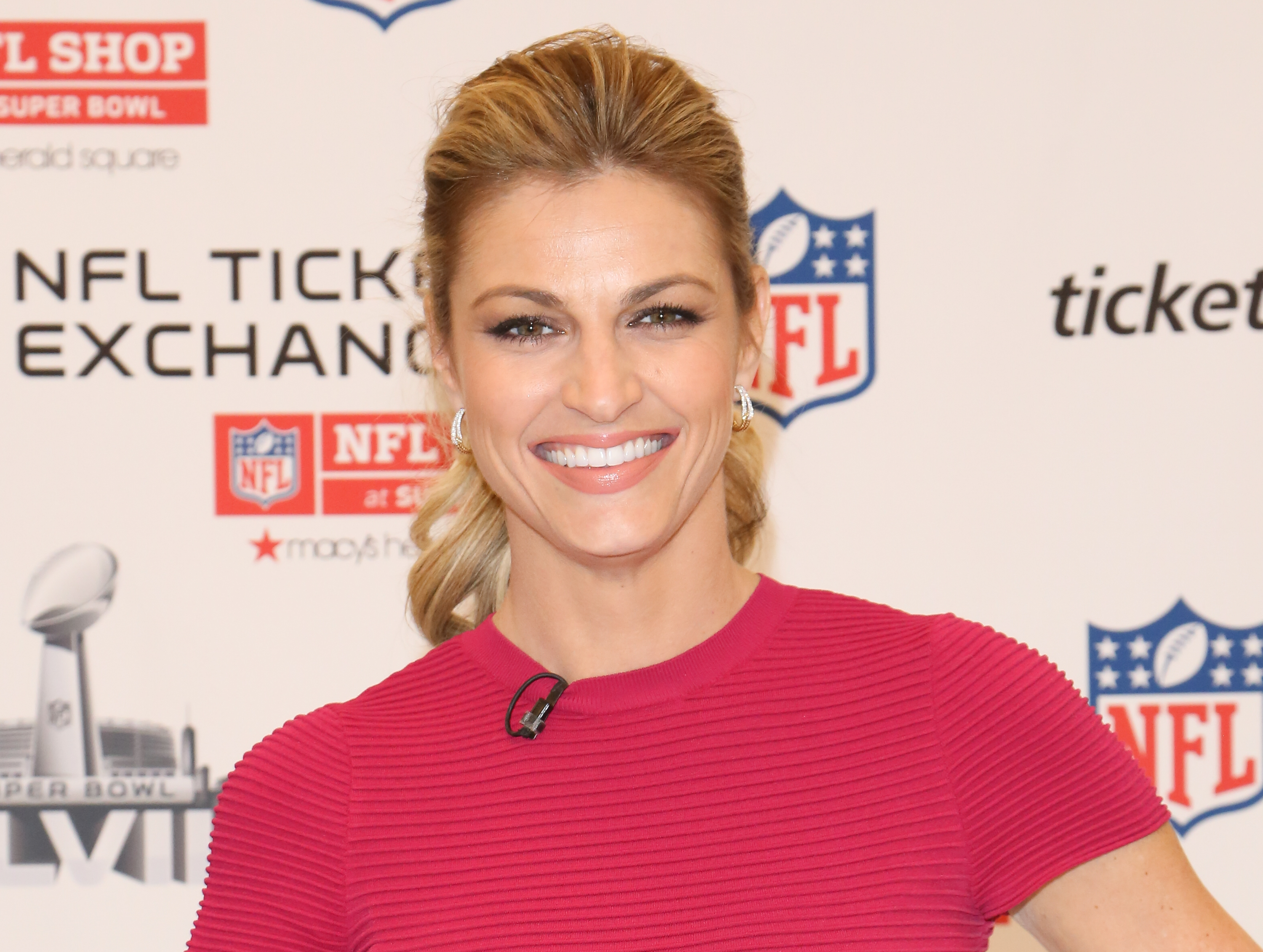 Erin Andrews visits Macy’s Herald Square on January 31, 2014 in New York City