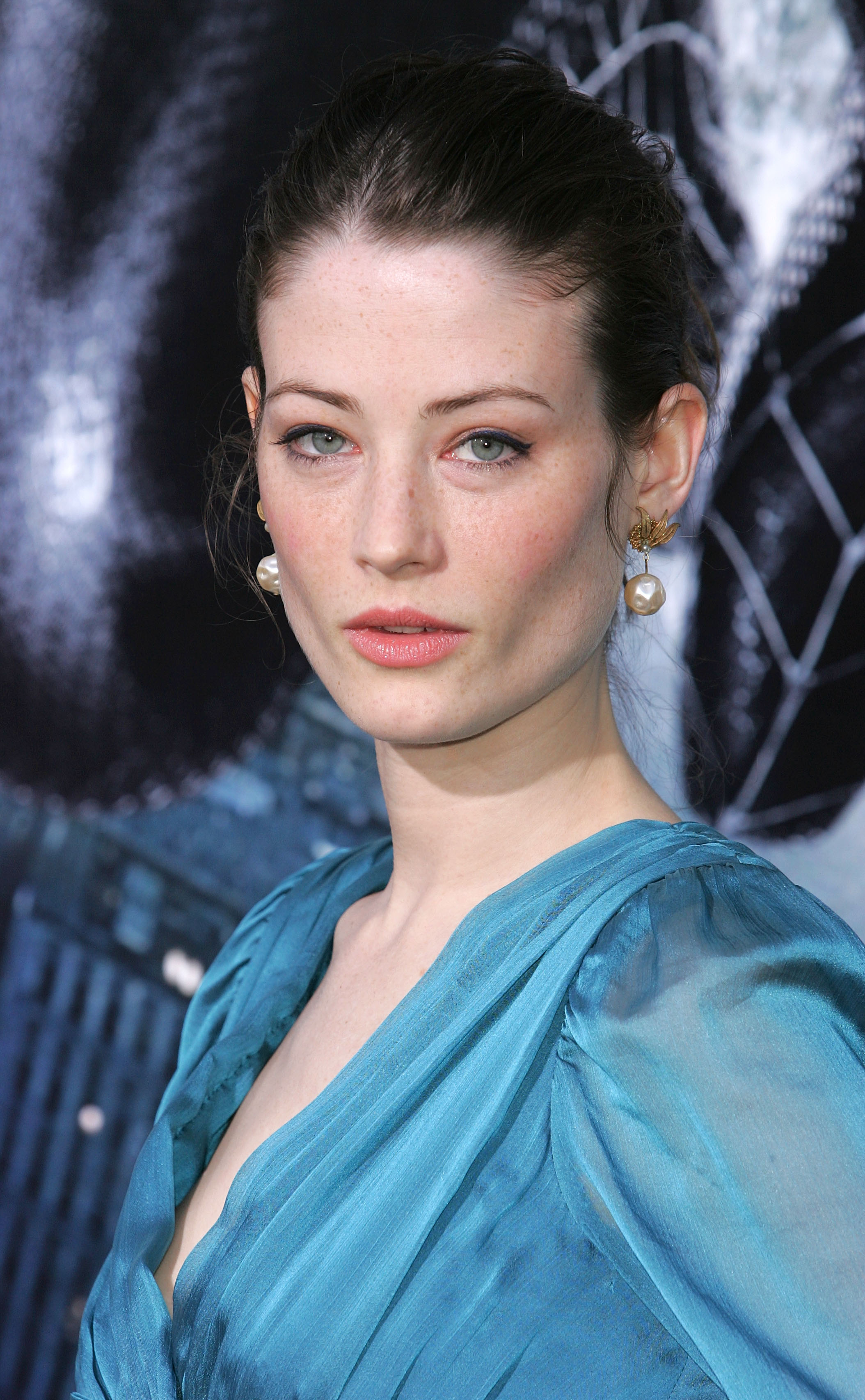 Actress Lucy Gordon attends the premiere of ‘Spider-Man 3’ at the Kaufman Astoria Studios during the 2007 Tribeca Film Festival on April 30, 2007 in the Queens borough of New York City