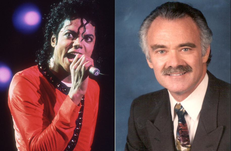 Michael Jackson and Dr. Steven Hoefflin, his former doctor