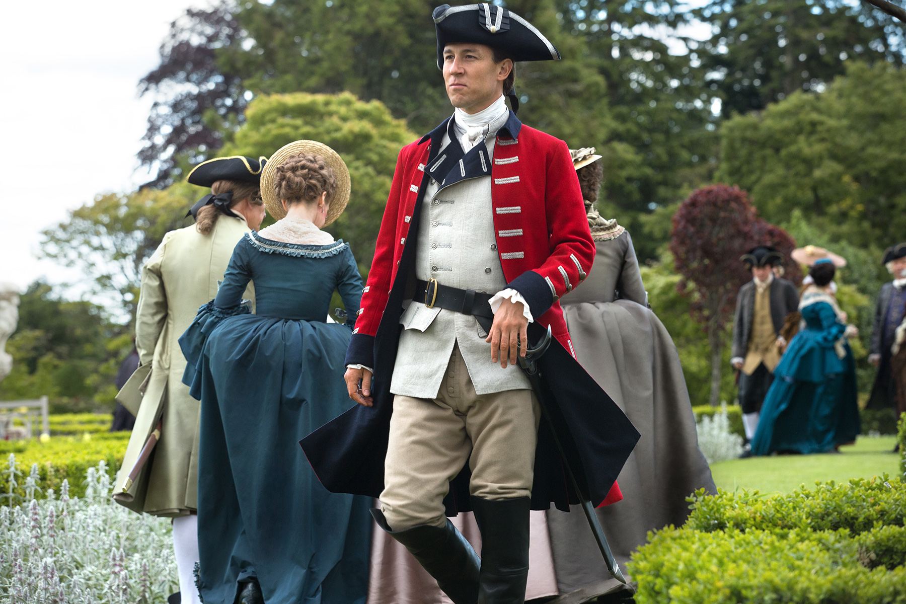 Tobias Menzies as Black Jack Randall in ‘Outlander’ Season 2, Episode 5