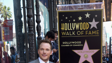 Chris Pratt Celebrates His Star On The Hollywood Walk Of Fame